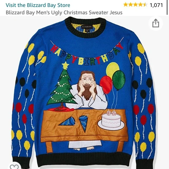 Blizzard Bay Sweaters Nwot Blizzard Bay Ugly Christmas Sweater